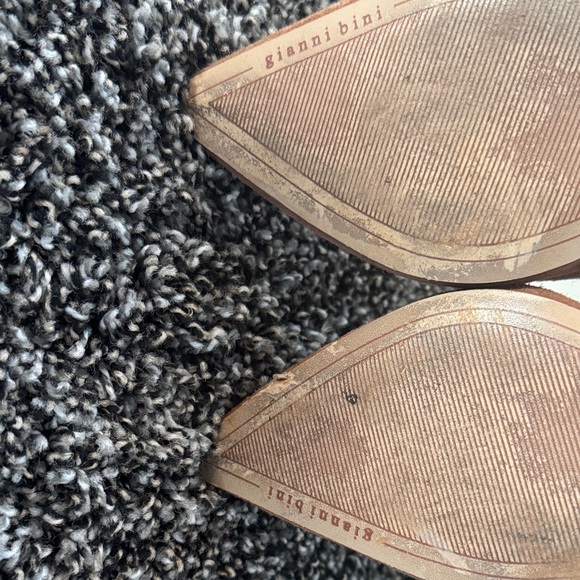 Gianni Bini Tan Suede Heels. Size 8. Worn twice. - Picture 6 of 6